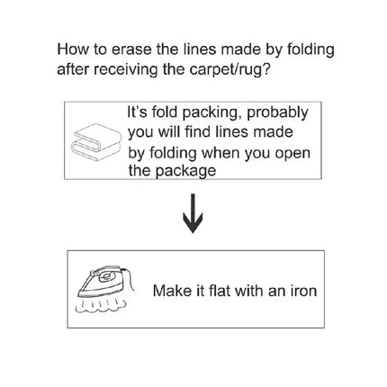VIKAMA Nordic Style Silk Wool Tie Dyed Solid Color Long Hair Tea Table Living Room Bedroom Household