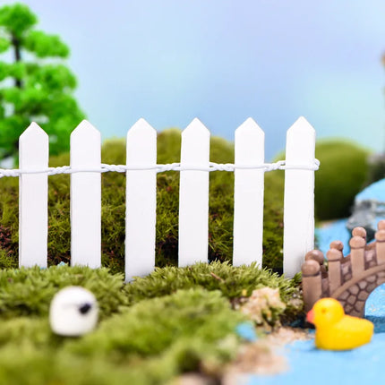90cm Wooden Fence Model for Garden Outdoor Railway Train Set Arrangement