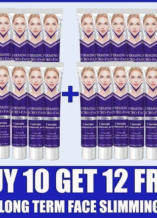 V-Shape Face Slimming Lifting Facial Cream Effective Lift Up V Double Chin Cheek Slimming Firming Anti Wrinkle Beauty Skin Care