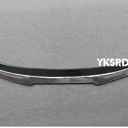 Glossy Black /Carbon Fiber Look Car Rear Trunk Spoiler Lip PSM Style Rear Wing Spoiler For BMW E60 M5 CONVERTIBLE 2004-2009