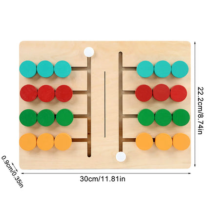 Matching Learning Toys Sliding Puzzle For Kids 3 4 5 6 7 Years Old Preschool Game Brain Teasers Boys Girls