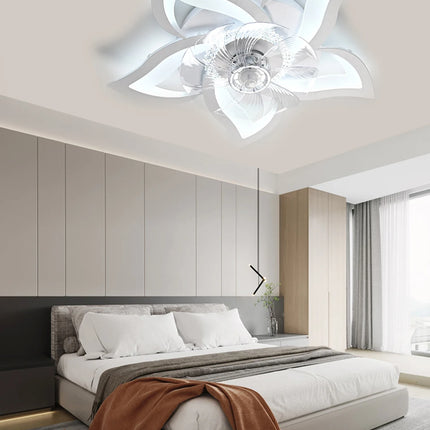 Remote control LED ceiling fan modern lamp with lamp remote control fan 69cm