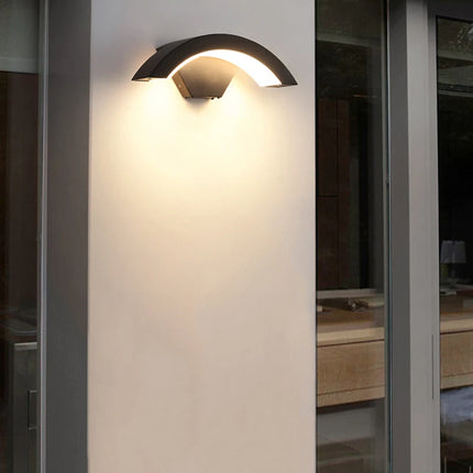 Outdoor Wall Light Waterproof IP65 Radar Motion Sensor Outdoor Lighting Porch Sconce Balcony Garden Outside Wall Lamp Vestibule