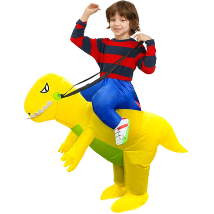Dinosaur Inflatable Costume Anime Purim HalloweenDress Suits for Boys Girls
