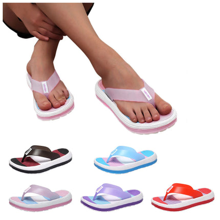 Women'S Flip Flops Thong Sandals Quick Dry Beach Slippers Shower Slides Walking Shoes Summer Sports Thick Bottomed Beach Slipper