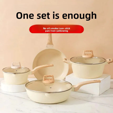 Non-Stick Frying Pan Set Maifan Stone Kitchen