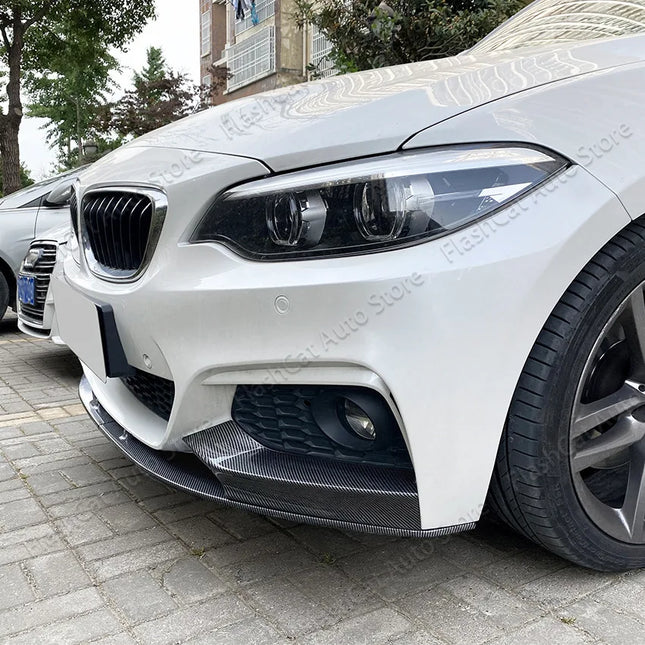 For BMW 2 Series F22 F23 M235i M240i 220i 228i 230i M-Sport 2014-2021 Car Front Bumper Spoiler Lip Bumper Diffuser Guard Tuning