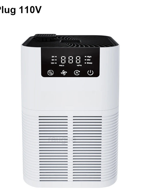 Air Purifier Smoke Odor Negative Ion Generator with Aromatherapy Air Cleaner for Household HEPA Filter Efficient Purifying Air