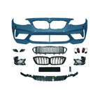 Plastic / Front Bumper / White