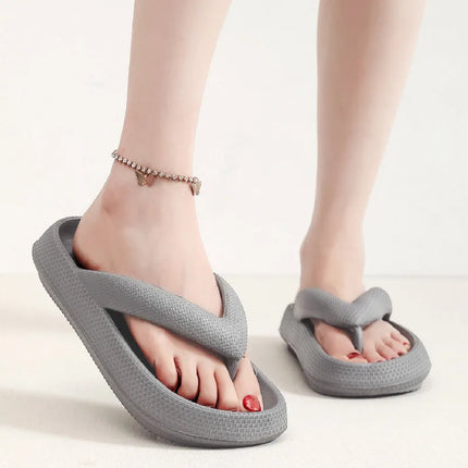 Flip Flop Men Women Platform Flip Flop 2024 Summer Bathroom Slippers Outdoor Beach Shoes Light Sandals Slides Women Shoes