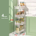 4-layer storage rack