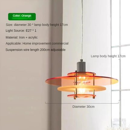 Hotel Lobby Restaurant Clothing Store Commercial Acrylic Decorative LED Chandelier Suitable for Living Room Bedroom Bedside