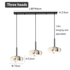 Three heads / Cold White