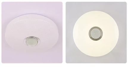 MARPOU RGB Ceiling Lamps  Smart Modern Ceiling Lighting AC 220V Music Remote Application Control Bluetooth Speaker Indoor Decor