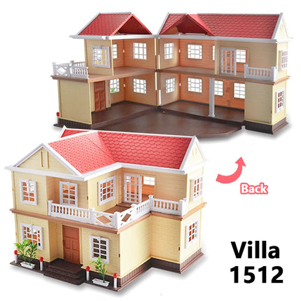 Dollhouse Castle Treehouse Auditorium Play House Miniature Furniture Model Kitchen Toy Girls Gift