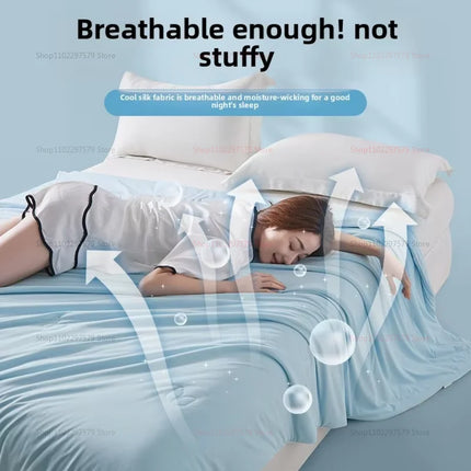 Cold Silky Summer Blanket Cooling Fabric Air Condition Quilt Cool Blankets for Beds