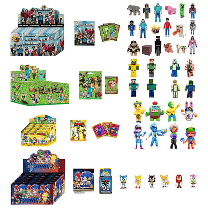 24Pcs /set Animation Field Sonik Blind Box Children Holiday Surprise Blind Box Gift