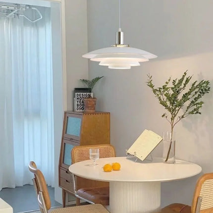 Nordic Led PH3 Pendant Light Coffee Shop Bar Bedroom Bedside White UFO Hanging Lamp Restaurant Living Room