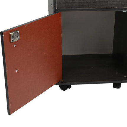 Mobile File Cabinet Enhanced Safety Under Desk Mobile File Cabinet