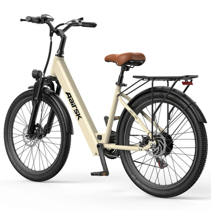 Ebike Step Through Electric Bikebike Pedal Assist Motor Two Seat Electric Bike 400W Motor 13AH Batter Ebike