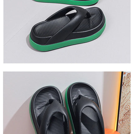 Woman flip flops Popular Design Shoes 2024 trend Casual Platform Sandals non-slip Outdoor slippers Unique features Flat sandals