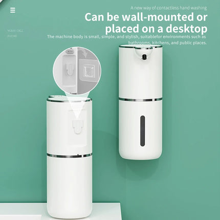 full-automatic hand sanitizer, USB charging sensor soap dispenser, 380ml intelligent