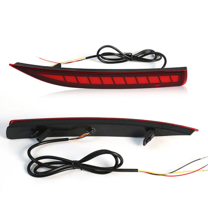 LED Rear Bumper Reflector Light For Toyota Corolla Altis 2019 2020 2021 2022 Warn Brake Dynamic Turn Signal Fog Lights Rear
