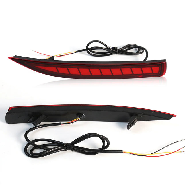 LED Rear Bumper Reflector Light For Toyota Corolla Altis 2019 2020 2021 2022 Warn Brake Dynamic Turn Signal Fog Lights Rear