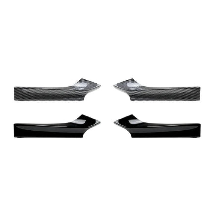 For BMW 2 Series F22 F23 M235i M240i 220i 228i 230i M Sport 2014-2022 MP Style Front Bumper Side Lip Cover Air Vent Spoiler Trim