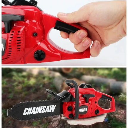 Large Size Children Electronic Chainsaw Kids Play Tools Pretend Play Tool Kits