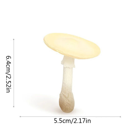 Mini Mushroom Matsutake Oyster Garden Landscape Miniatures Diy