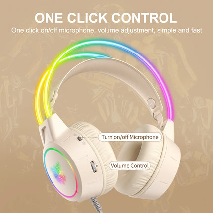 ONIKUMA X15 Pro Over-Ear Headphones Gaming Headset Wired Cancelling Earphones