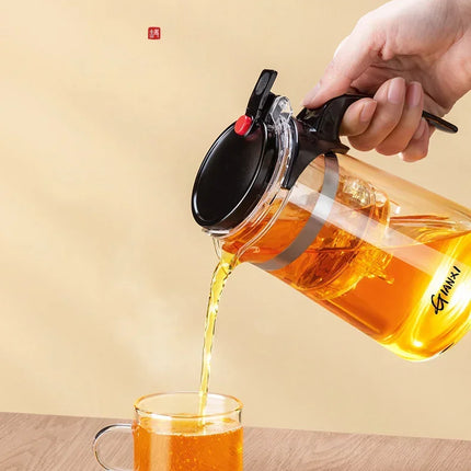 Tea Pot One-button Filtering Tea Separation Kettle Tea Coffee Maker