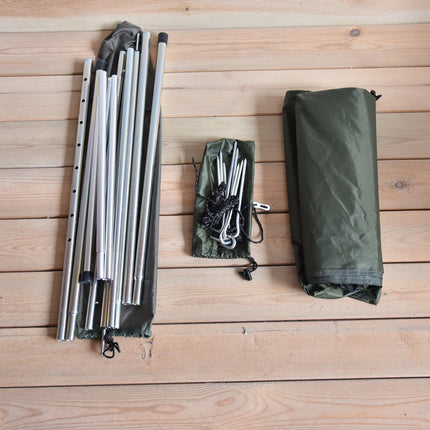 Tomshoo Flame-retardant Pyramid Hot Tent Outdoor Camping Waterproof Teepee Tent 1Person Tipi Tent Winter Stove Tent w Snow Skirt