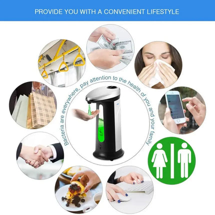 Automatic ABS Intelligent Touchless Sensor Induction Hand Washer For Bathroom Kitchen