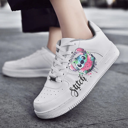 Stitch Shoes Men Women Design personality Casual Shoes Male Platform