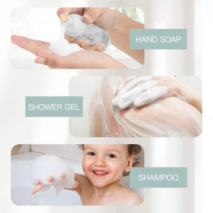 Dispenser for Hand Soap, Lash Cleanser, Shampoo (60ml) Foaming Hand Soap Refills