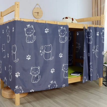 Bed Curtain Students Bunk Up and Down Canopy Bed Curtain Protect Privacy Partition Curtain Mosquito Net Home Decor