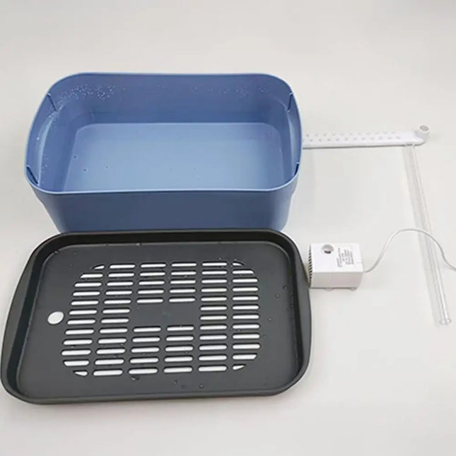 Durable Parrot Bath Electric Parrot Bathtub with Circulating Water Multifunctional Birds Shower Container for Lovebird for Grey