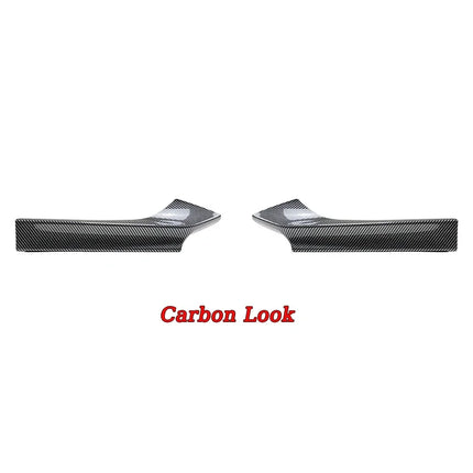 For BMW 2 Series F22 F23 M235i M240i M-Sport 2014 To 2019 Car Spoiler Cover Guard Deflector Lips Front Bumper Splitter Diffuser