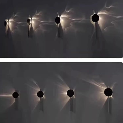 New Luxury Wall lamp Background Corridor LED wall sconce for bedroom Atmosphere interior wall light Modern Wall Decor Rotate