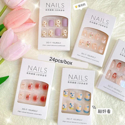 Fashion False Nail Patches Wearable