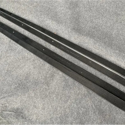 For BMW Z4 G29 2019 2020 2021 2022 2023 2024 Real Forged Carbon Fiber Side Skirts Aprons Extension Lip Body Kits