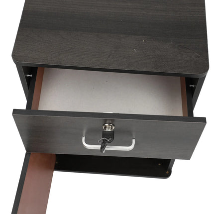 Mobile File Cabinet Enhanced Safety Under Desk Mobile File Cabinet