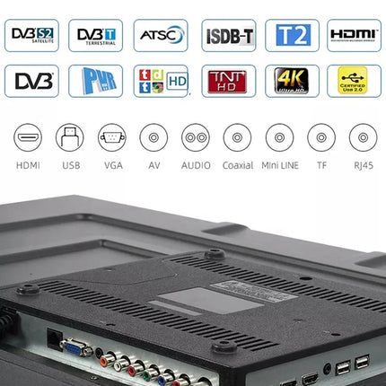 43 Inch Smart TV 4K Ultra HD Flat Screen LED TV Big Screen WiFi Inteligentes Television