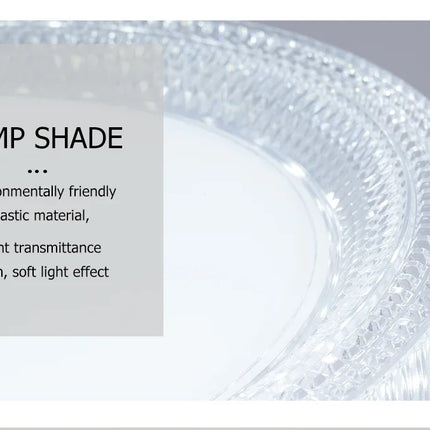Hot Selling Ultra Thin Crystal Ceiling Lamp Round Ceiling Home Lamp Cool White Suitable for Balcony Kitchen Bedroom Light
