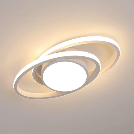 Modern LED Ceiling Light,39W 4385lm LED Ceiling Lamp for Bedroom Kitchen Living Room,Warm White 3000K 39CM