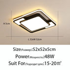52x52x5cm / Dimmable with remote