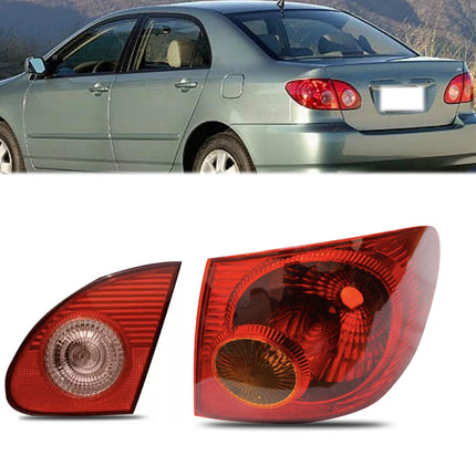 For Toyota Corolla Ex 2007-2009 Taillight Reverse Light Steering Flashing Light Brake Light Driving Light Warning Light No Bulb