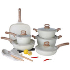 16 Pieces White / Over Five-piece Set